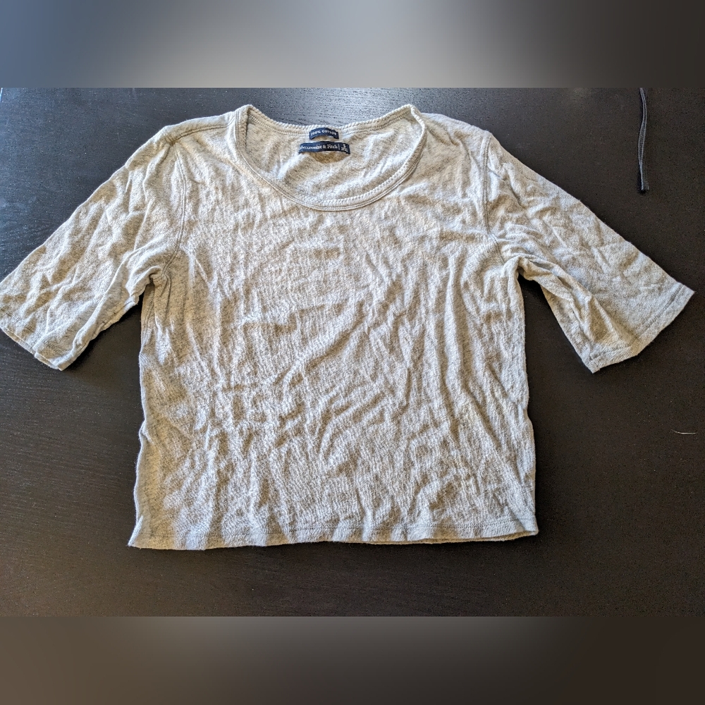 Abercrombie & Fitch cropped tee